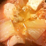 豆腐チゲスープ